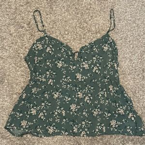 American Eagle Floral Tank Top